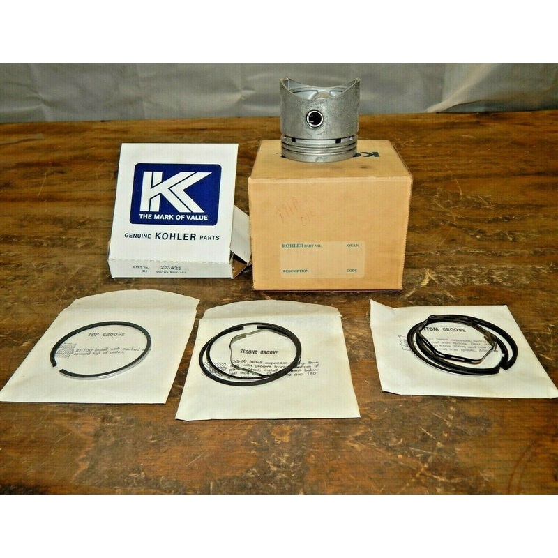 Kohler Engines 41 874 02-S 4187402S PISTON W/RING SET .010