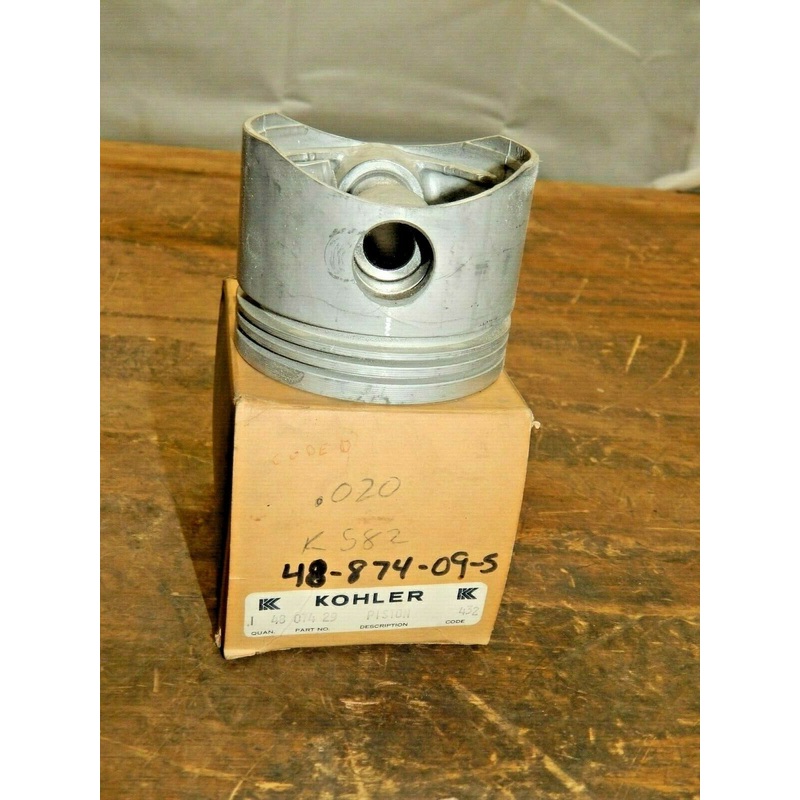 NEW GENUINE KOHLER .020 PISTON 48-874-09-S OEM (M9)