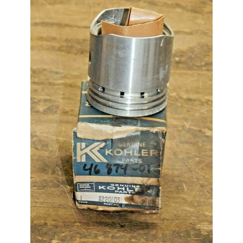 New Old Stock Genuine Kohler A-220103 STD K91 Piston 2-3/8 Bore 46 074 01
