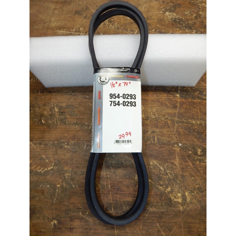 OEM Cub Cadet MTD Belt 1/2×74 954-0293 754-0293
