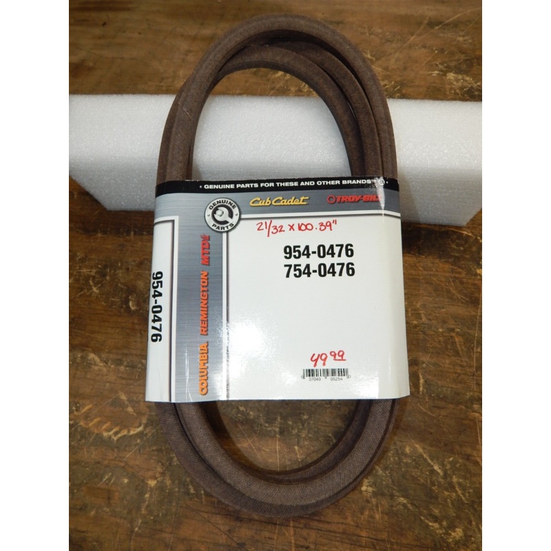 OEM Cub Cadet MTD Belt 21/32×100.39 954-0476 754-0476