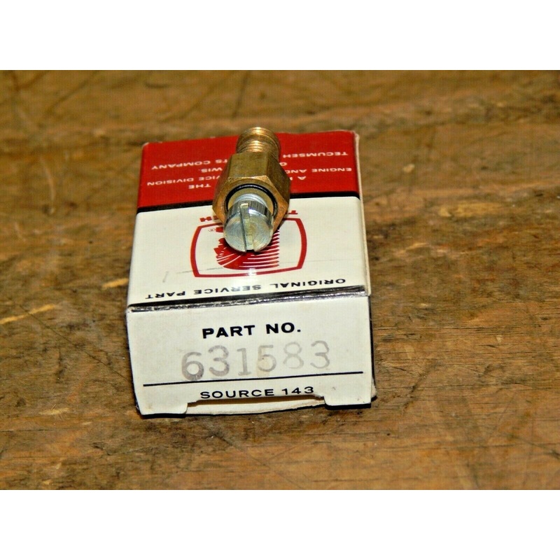 Tecumseh 631583 Carburetor High Mixture Adjusting Power Needle Screw